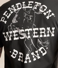 Tops|Graphic T-Shirts | Pendleton Western Brand T-Shirt Vintage Black
