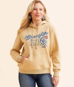 Wrangler® Western Hooded Sweatshirt Croissant New