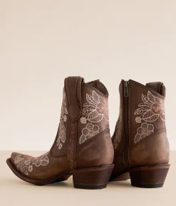 Shoes | Circle G by Corral Western Leather Ankle Boot LD Chocolate