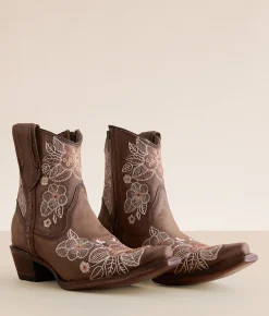 Shoes | Circle G by Corral Western Leather Ankle Boot LD Chocolate