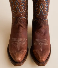 Circle G by Corral Western Leather Boot Shedron Online