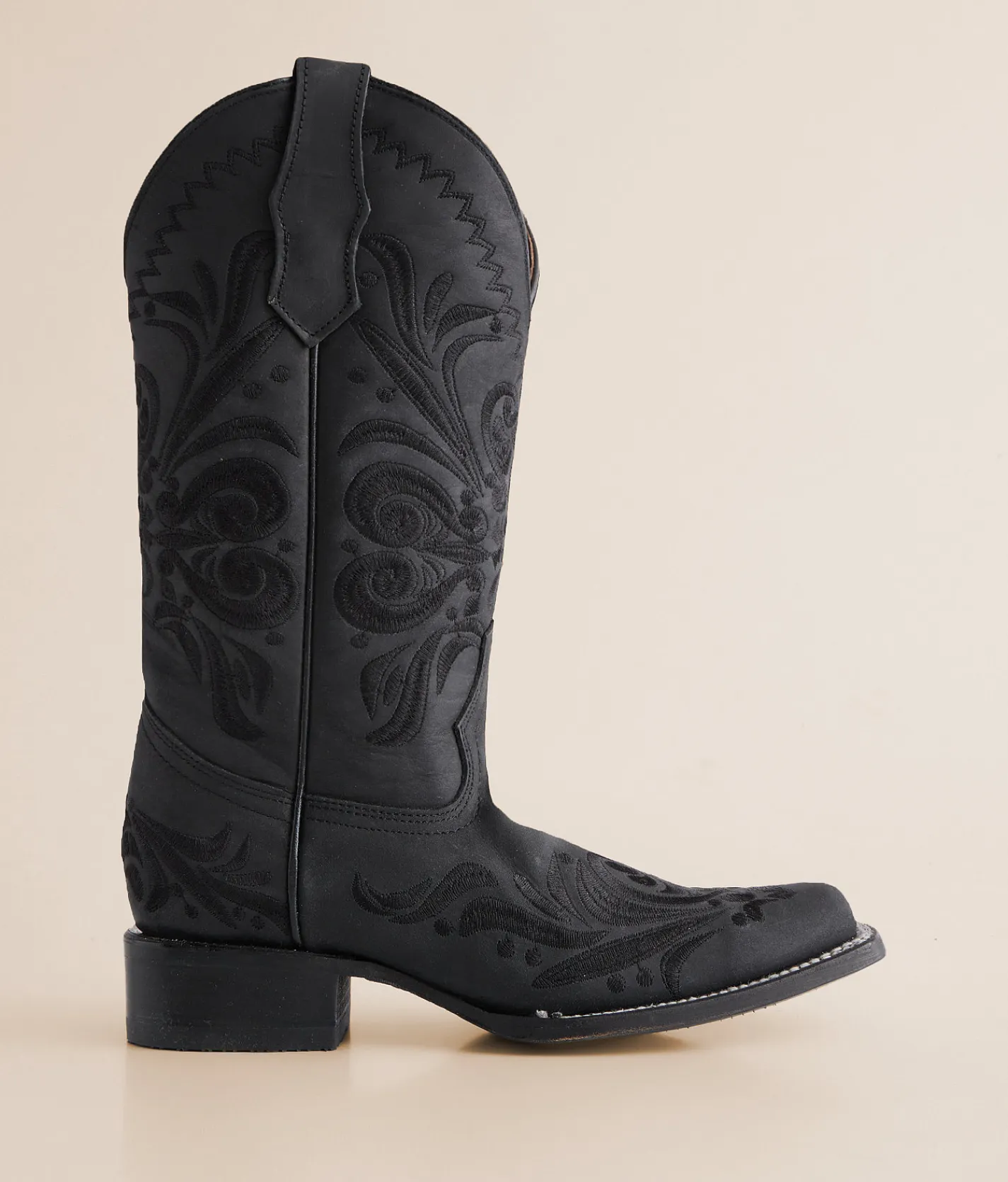 Circle G by Corral Western Leather Boot Black New