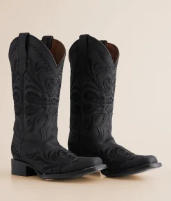 Circle G by Corral Western Leather Boot Black New