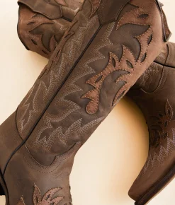 Shoes | Circle G by Corral Western Leather Boot Ld Chocolate Cognac