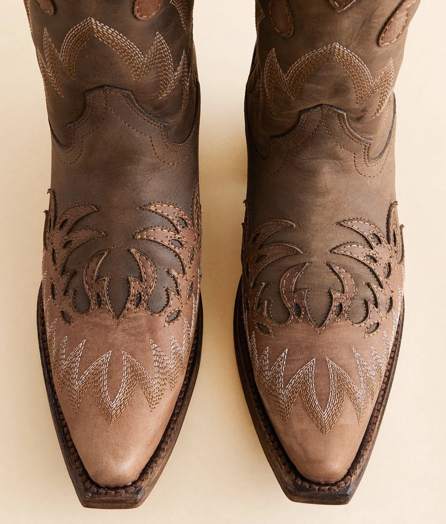 Shoes | Circle G by Corral Western Leather Boot Ld Chocolate Cognac