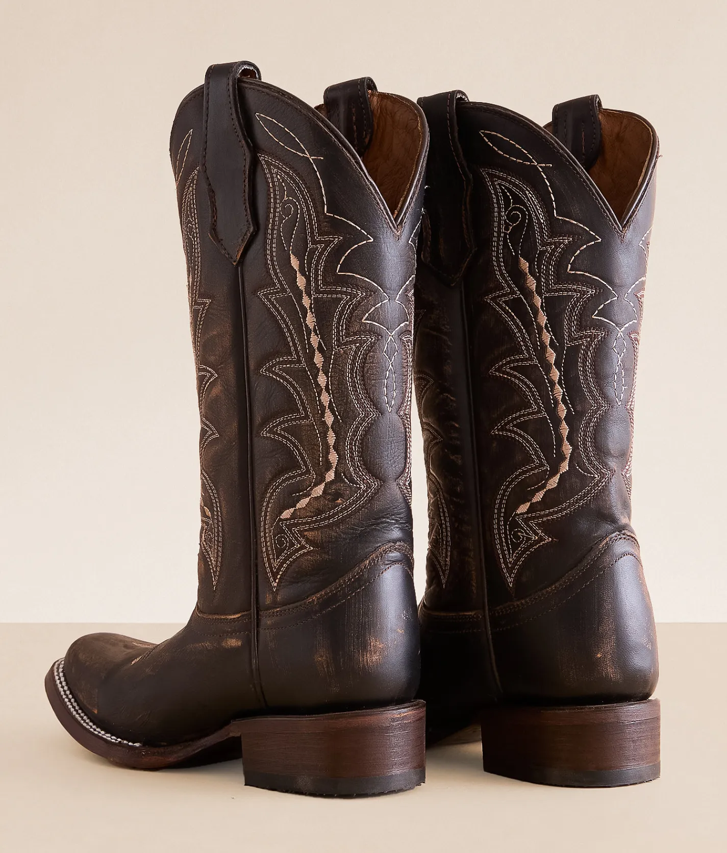 Circle G by Corral Western Leather Boot LD Chocolate Clearance