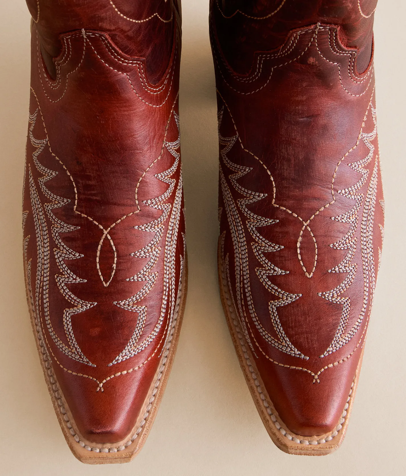 Circle G by Corral Western Leather Boot LD Red Sand Discount