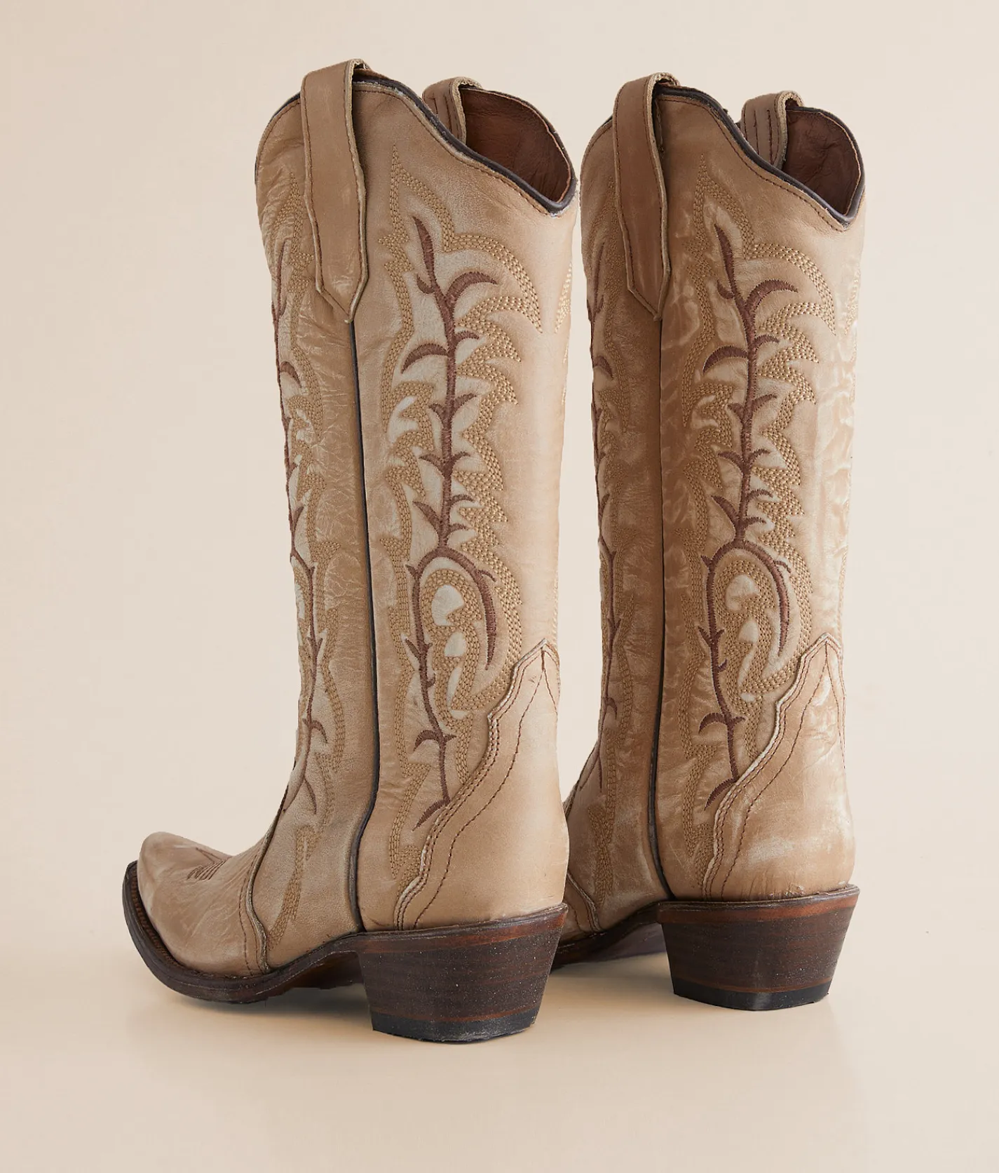 Circle G by Corral Western Leather Boot LD Sand Outlet
