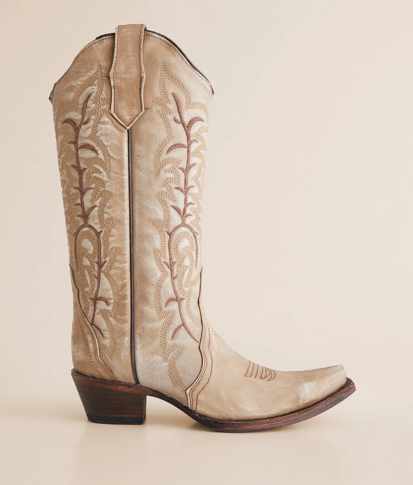 Circle G by Corral Western Leather Boot LD Sand Outlet