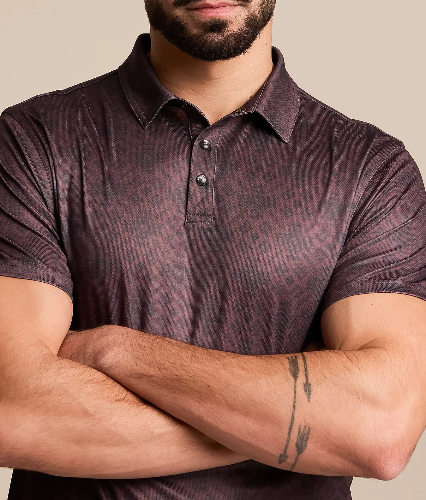 Tops | Gentry County Western Performance Polo Java