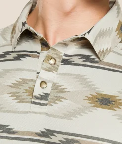 Gentry County Western Performance Polo Tan Sale
