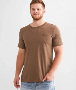 Gentry County Western Rider T-Shirt Heather Brown Sale