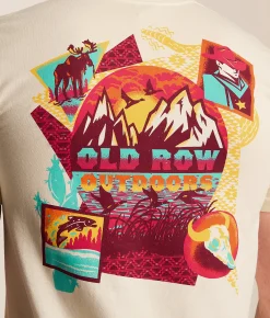 Tops | Old Row Western Scene T-Shirt Ivory