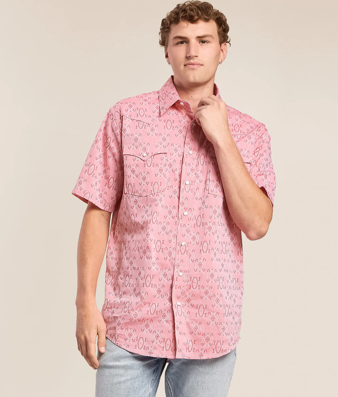 Panhandle Slim Western Shirt Red Outlet
