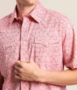 Panhandle Slim Western Shirt Red Outlet