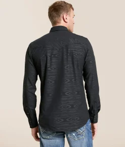 Gentry County Western Standard Performance Stretch Shirt Black Online