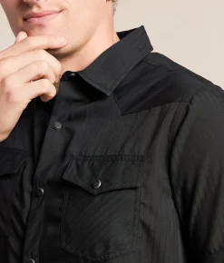 Tops | Gentry County Western Standard Performance Stretch Shirt Black