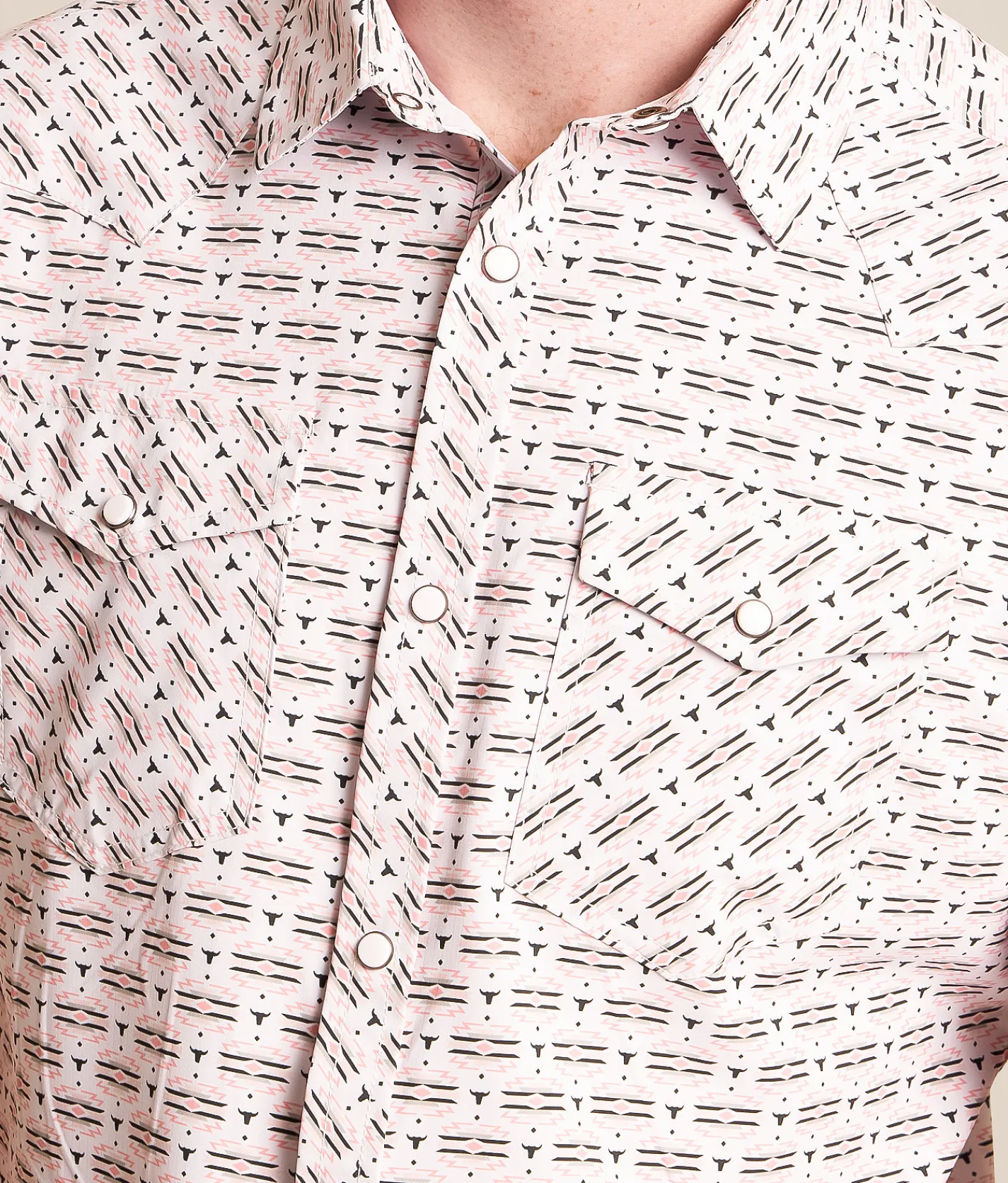 Gentry County Western Steer Athletic Performance Shirt White Pink New