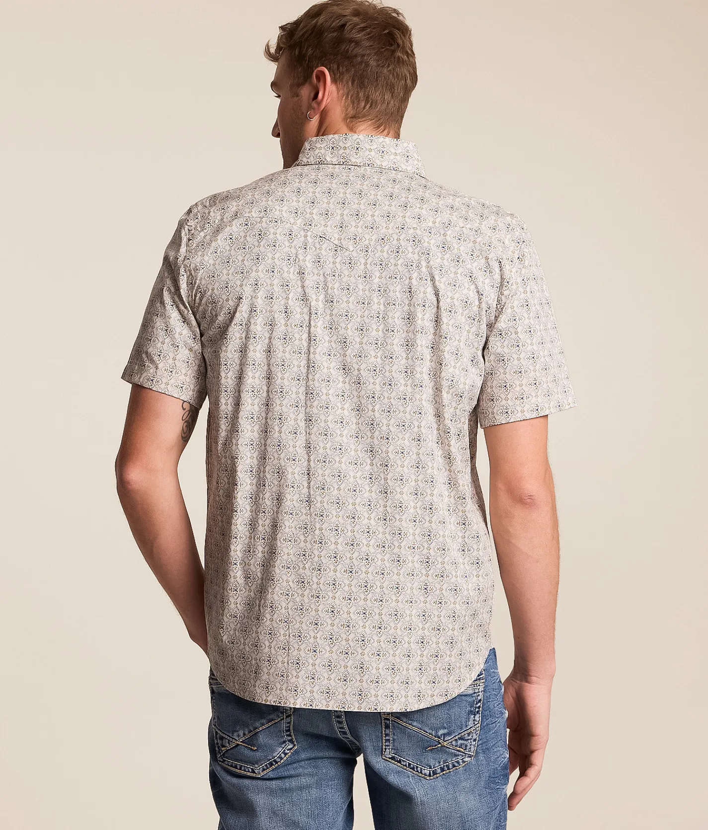 Tops | Panhandle Slim Western Stretch Shirt Natural