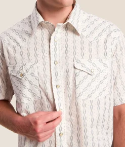 Panhandle Slim Western Stretch Shirt White Best