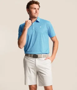 Tops | Ariat Western TEK Polo Ibiza Blue