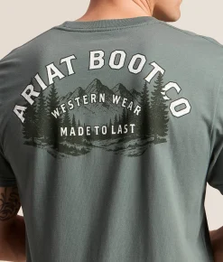 Ariat Western Valley T-Shirt Balsam Green New
