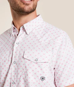 Ariat Western VentTEK Shirt Bright White Discount