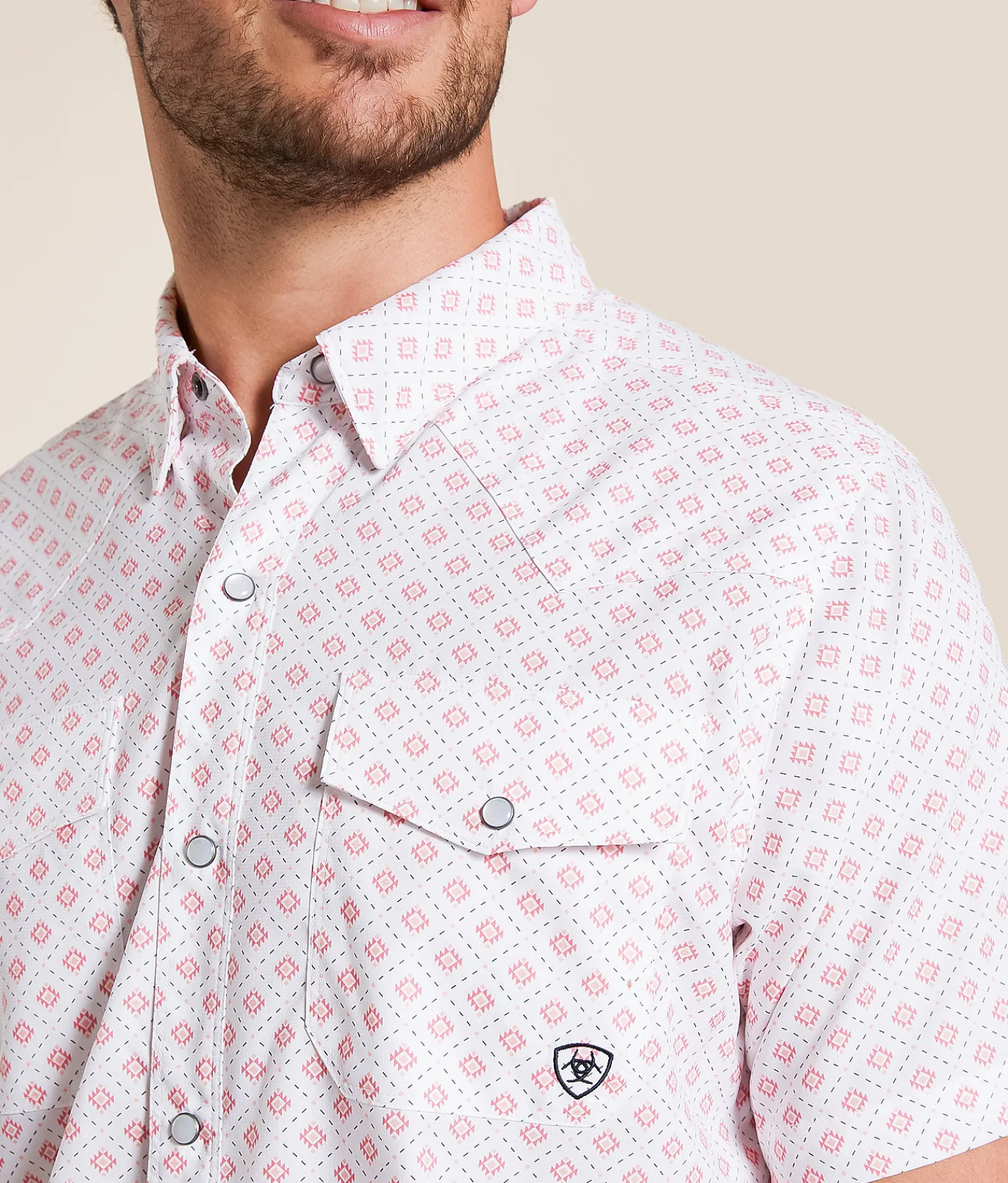 Ariat Western VentTEK Shirt Bright White Discount