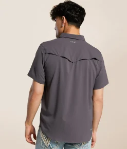 Ariat Western VentTEK Shirt Charcoal