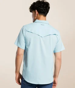 Ariat Western VentTEK Shirt Clear Sky