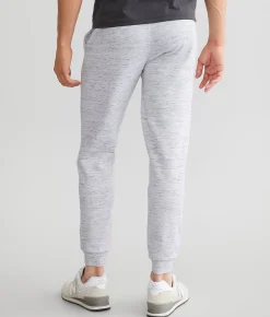 BKE Weston Knit Jogger White Black Clearance