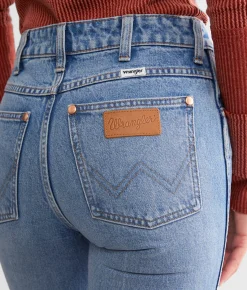 Jeans|Bottoms | Wrangler® Westward High Rise Boot Jean Heartbroken