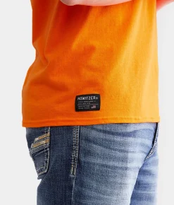 Graphic T-Shirts | Howitzer We The Blue Collar T-Shirt Safety Orange