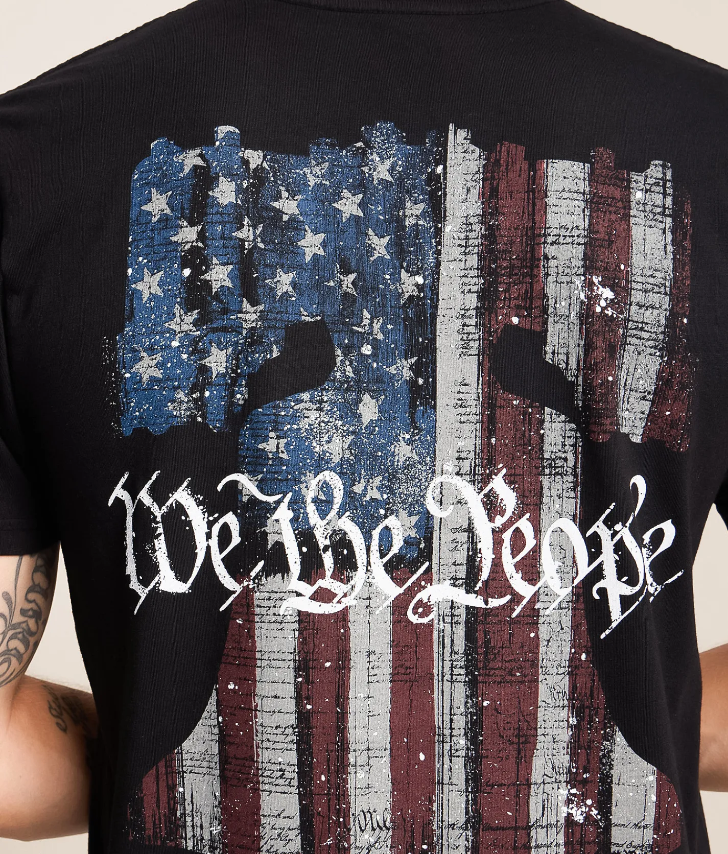 Howitzer We The People T-Shirt Black Hot
