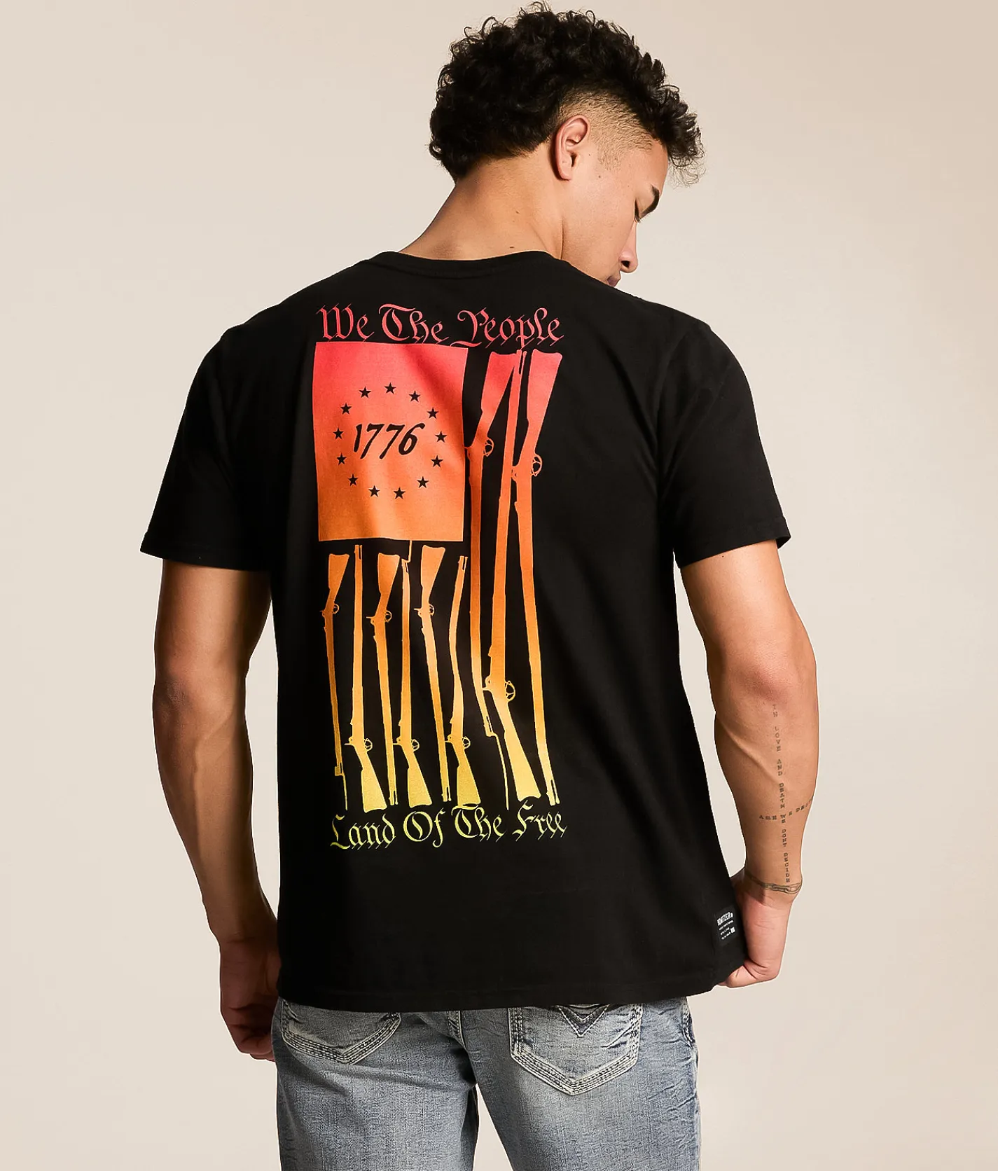 Tops|Graphic T-Shirts | Howitzer We The People T-Shirt Black