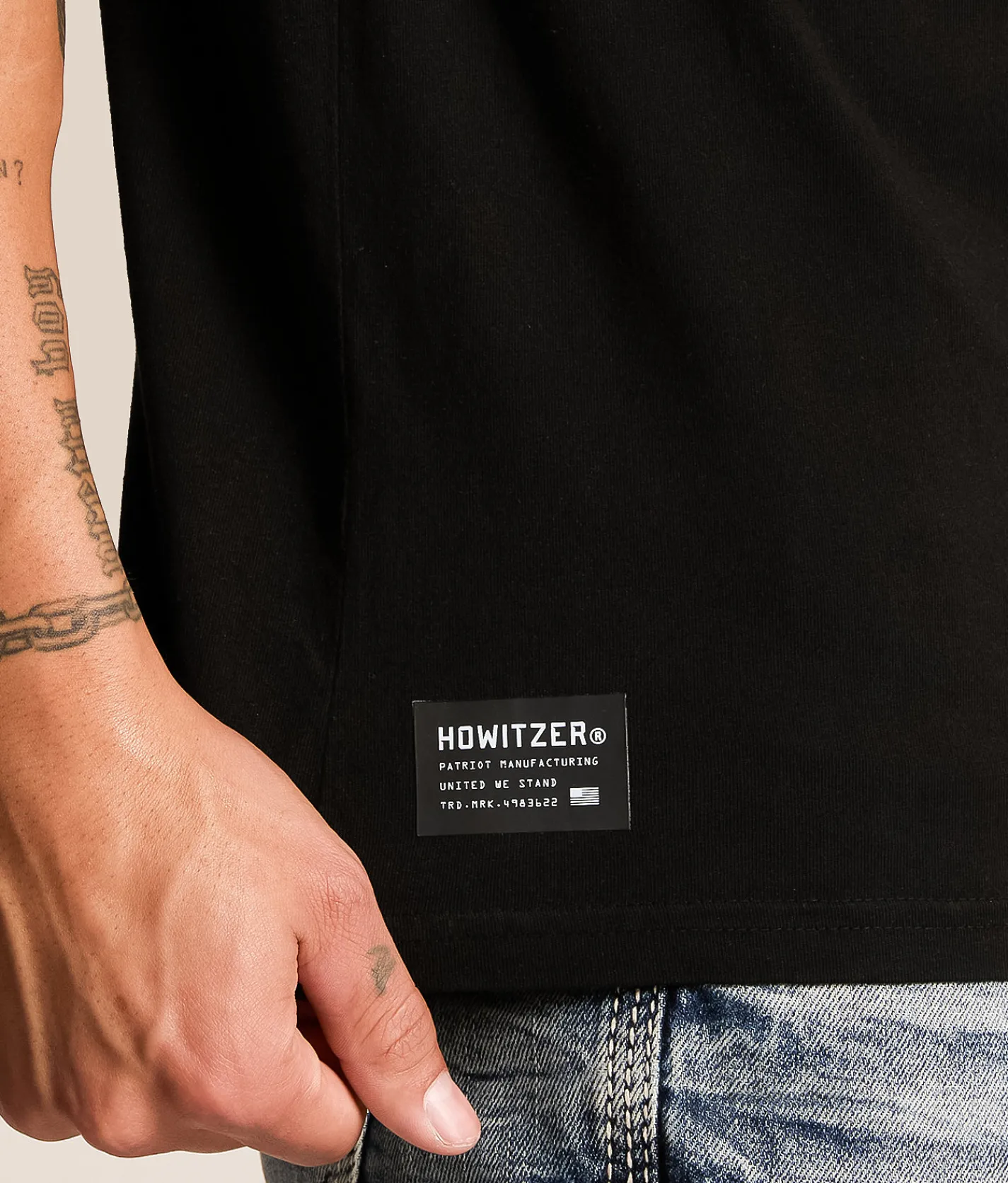 Tops|Graphic T-Shirts | Howitzer We The People T-Shirt Black