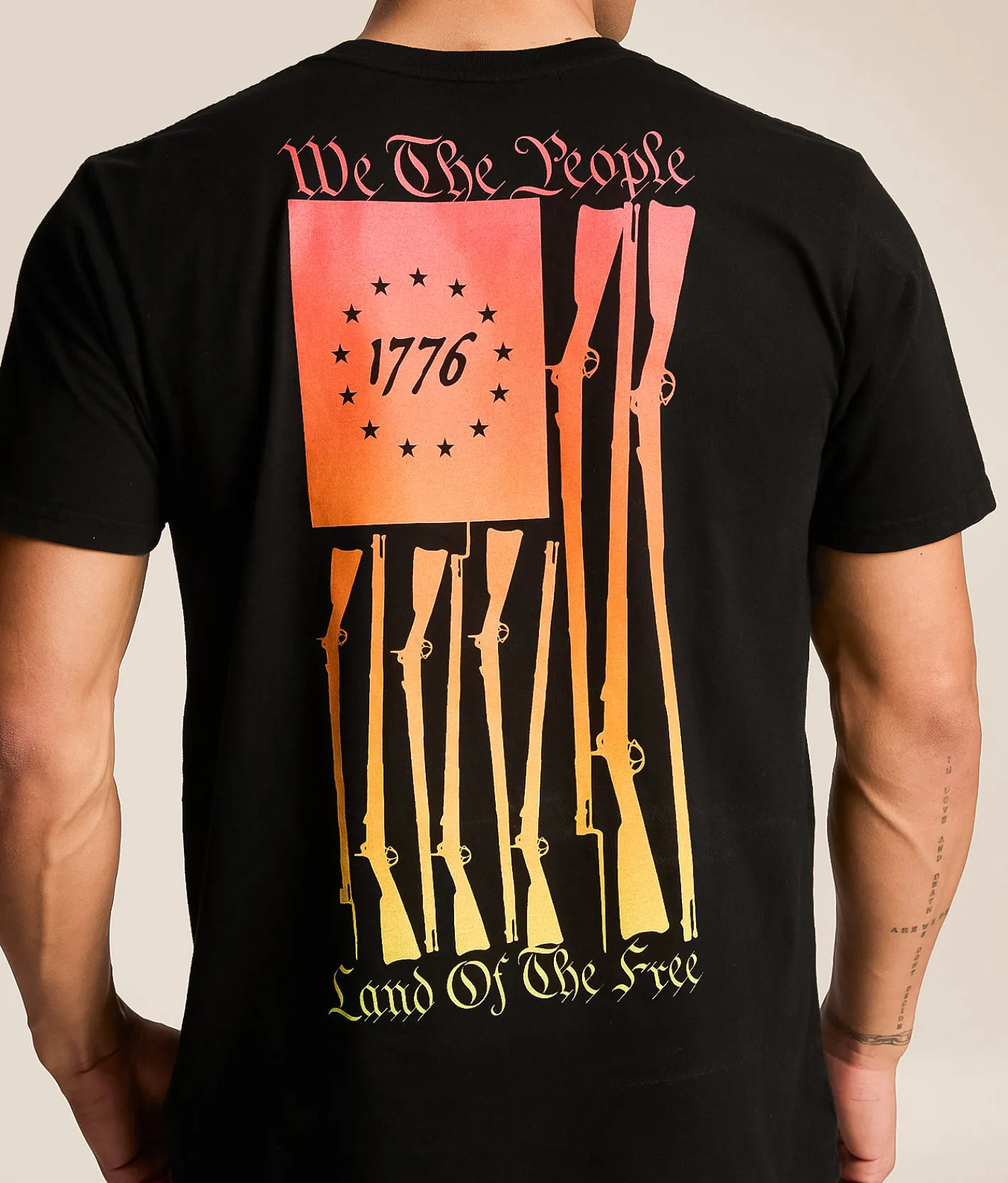 Tops|Graphic T-Shirts | Howitzer We The People T-Shirt Black