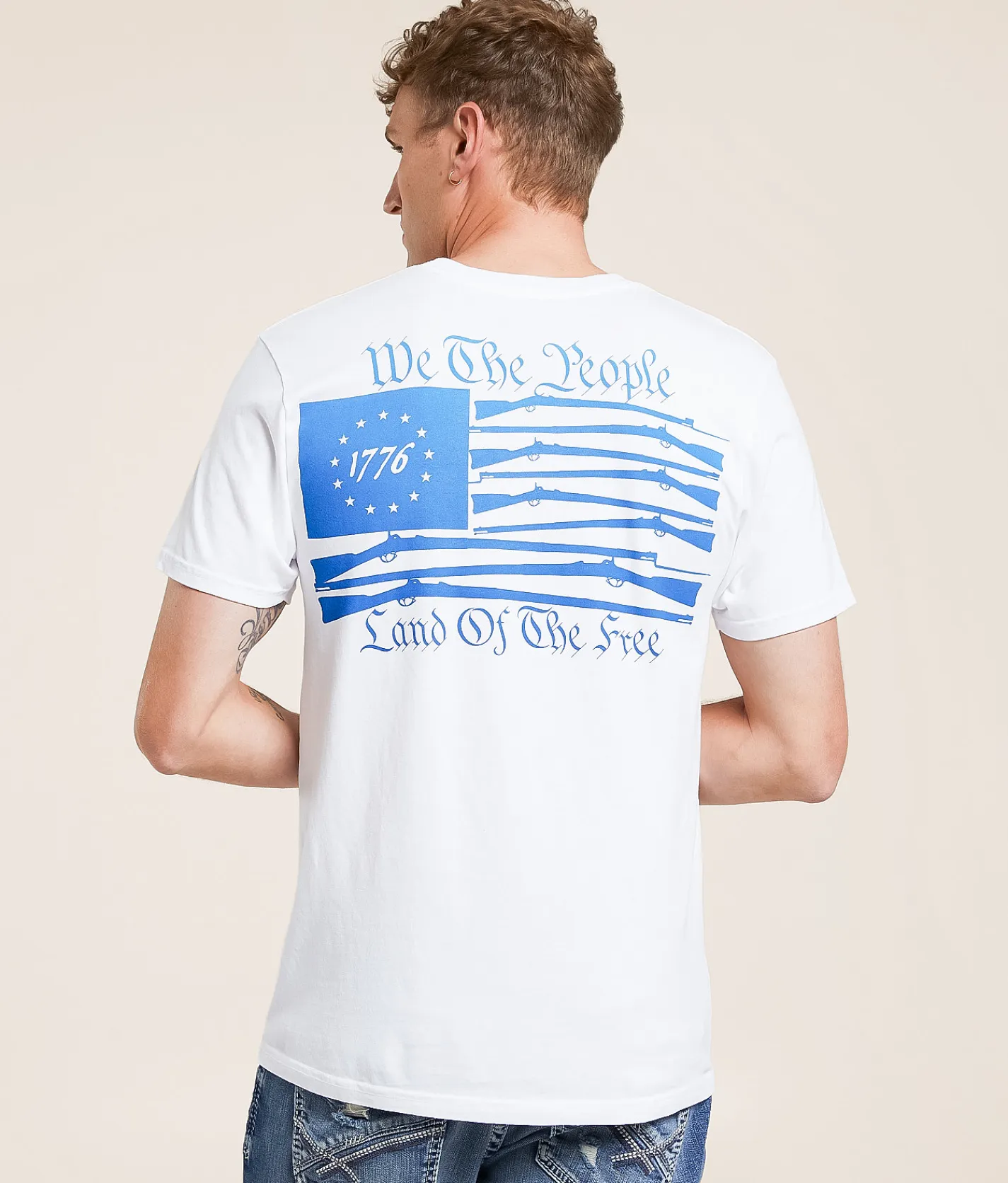 Howitzer We The People T-Shirt White