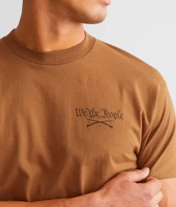 Graphic T-Shirts | Howitzer We The People T-Shirt Brown Sugar