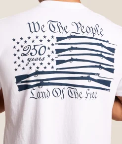 Howitzer We The People 250 T-Shirt White Hot
