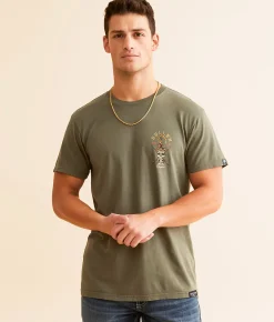 Graphic T-Shirts | Sullen Whiskey Bottle T-Shirt Tea Leaf