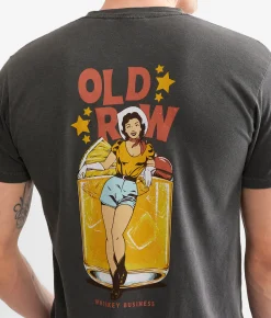 Old Row Whiskey Business T-Shirt Pepper Outlet