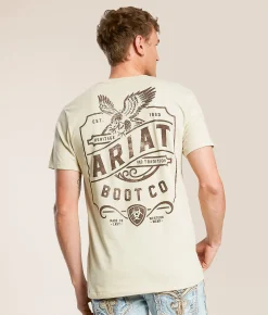 Ariat Whiskey Eagle T-Shirt Natural Outlet