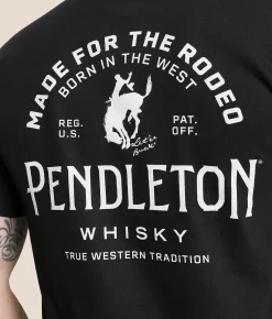 Tops|Graphic T-Shirts | Pendleton Whiskey Made T-Shirt Black