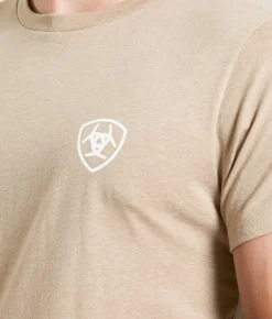 Tops|Graphic T-Shirts | Ariat Whiskey Ranger T-Shirt Brindle Heather