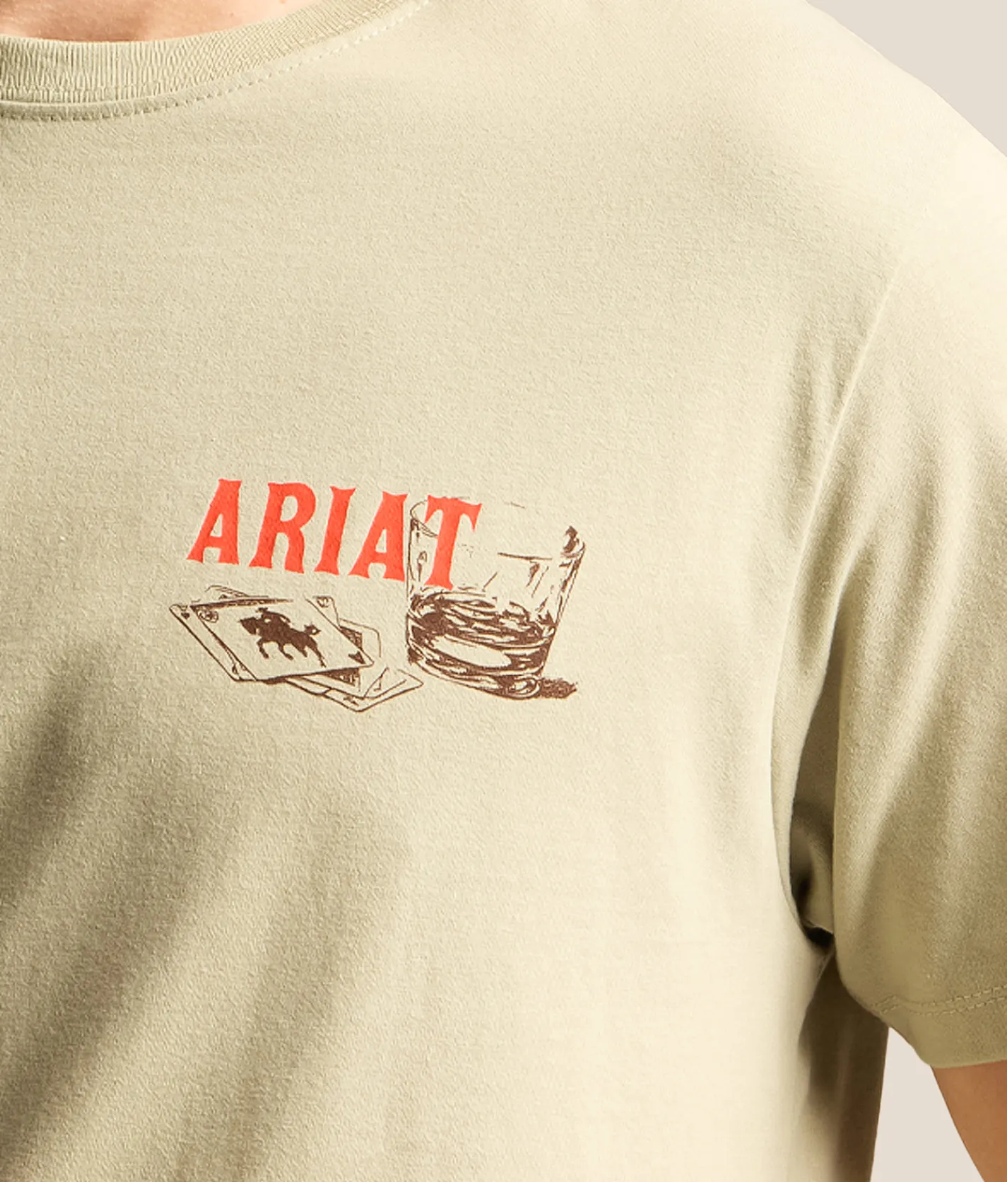 Ariat Whiskey Uno T-Shirt Elm Outlet