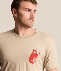 Tops|Graphic T-Shirts | Pendleton Whiskey Vintage T-Shirt Tan Red