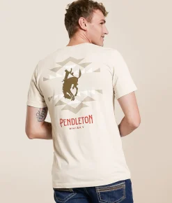 Pendleton Whisky Bucking Horse T-Shirt Dust Outlet