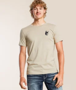 Tops|Graphic T-Shirts | Pendleton Whisky Buckle T-Shirt Tan