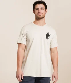 Graphic T-Shirts | Pendleton Whisky Let'er Buck T-Shirt Dust